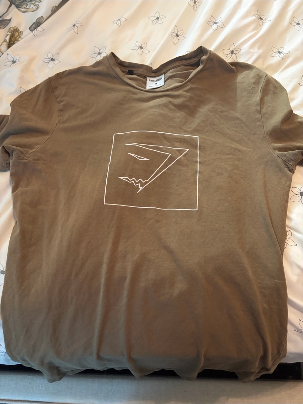 Gymshark Olive Graphic womens T-Shirt